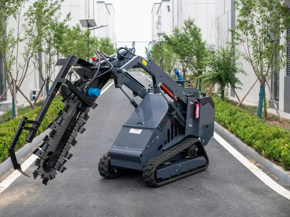 Chain Trencher view 2