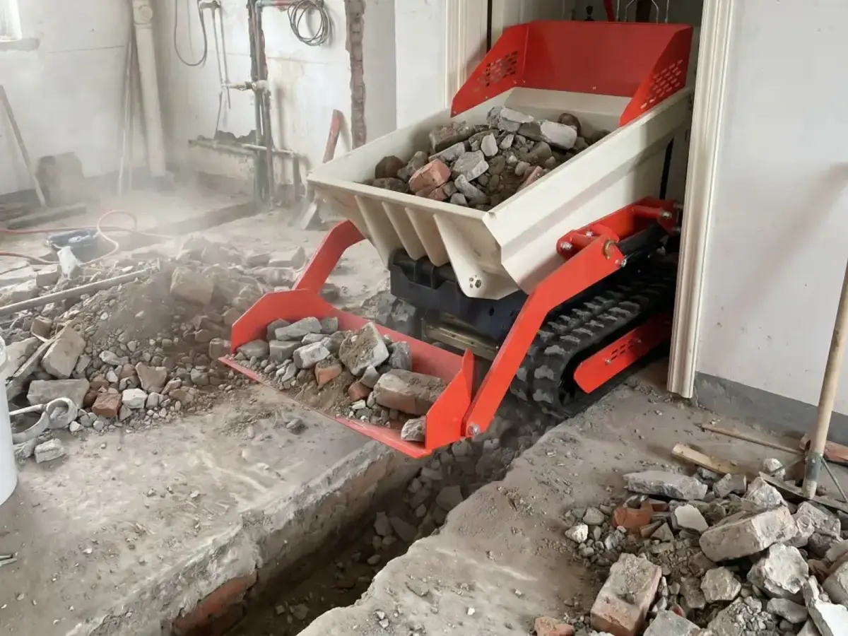 TerraCub Compact 500 small dumper truck - fleet view showing full machine profile