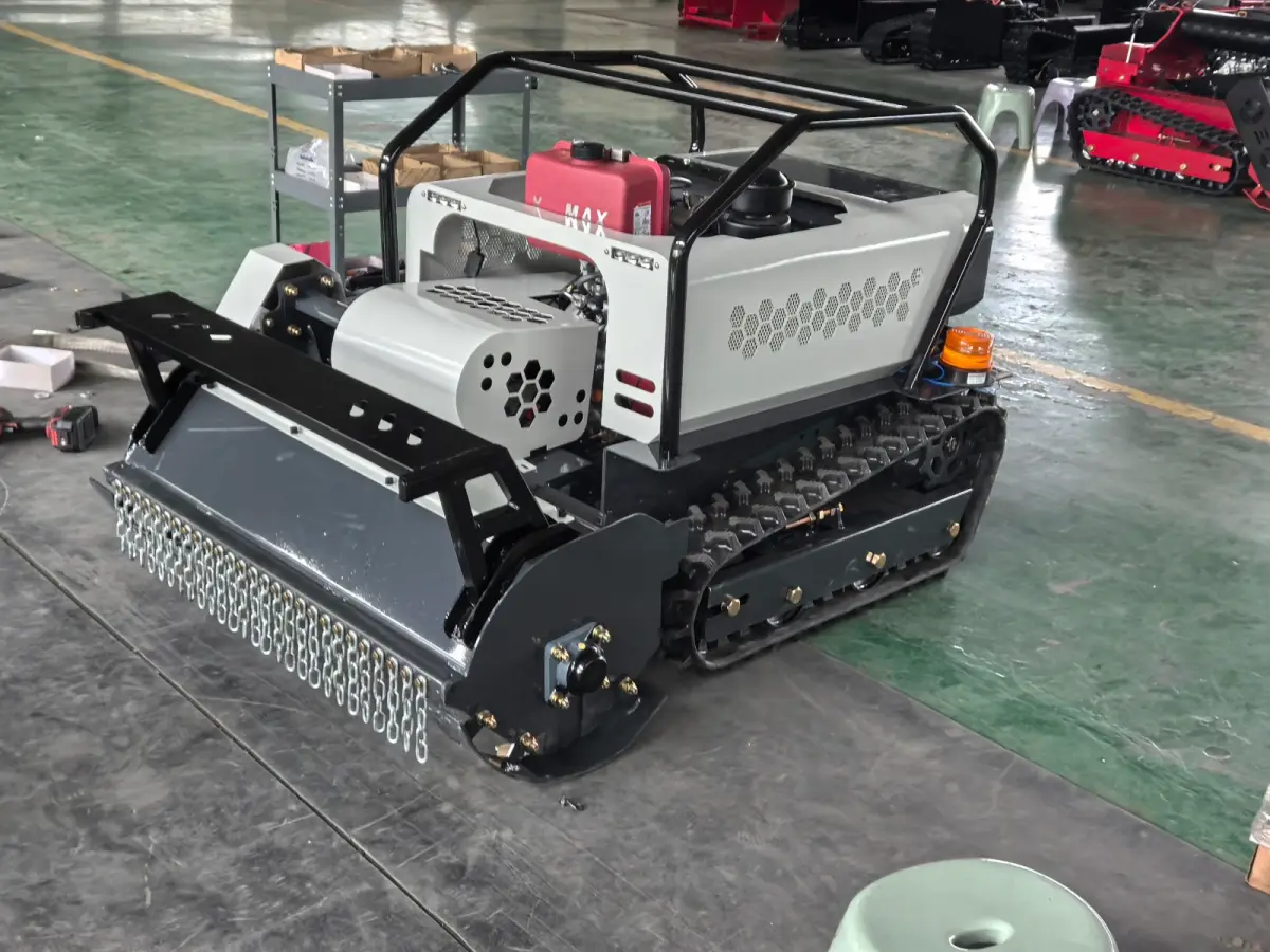 RNS Series Gasoline Remote-Controlled Flail Lawn Mower