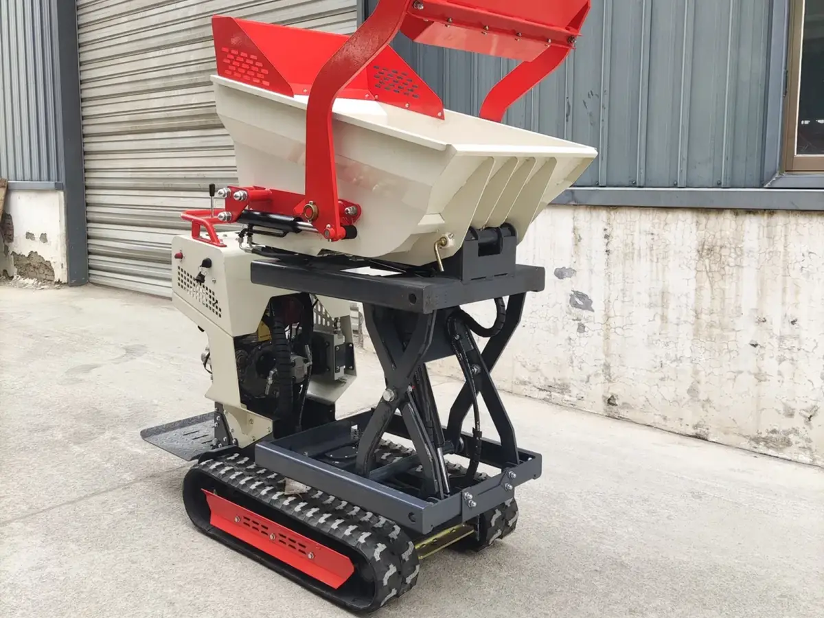 TerraCub Lift 500 - front view showing 700 mm narrow chassis
