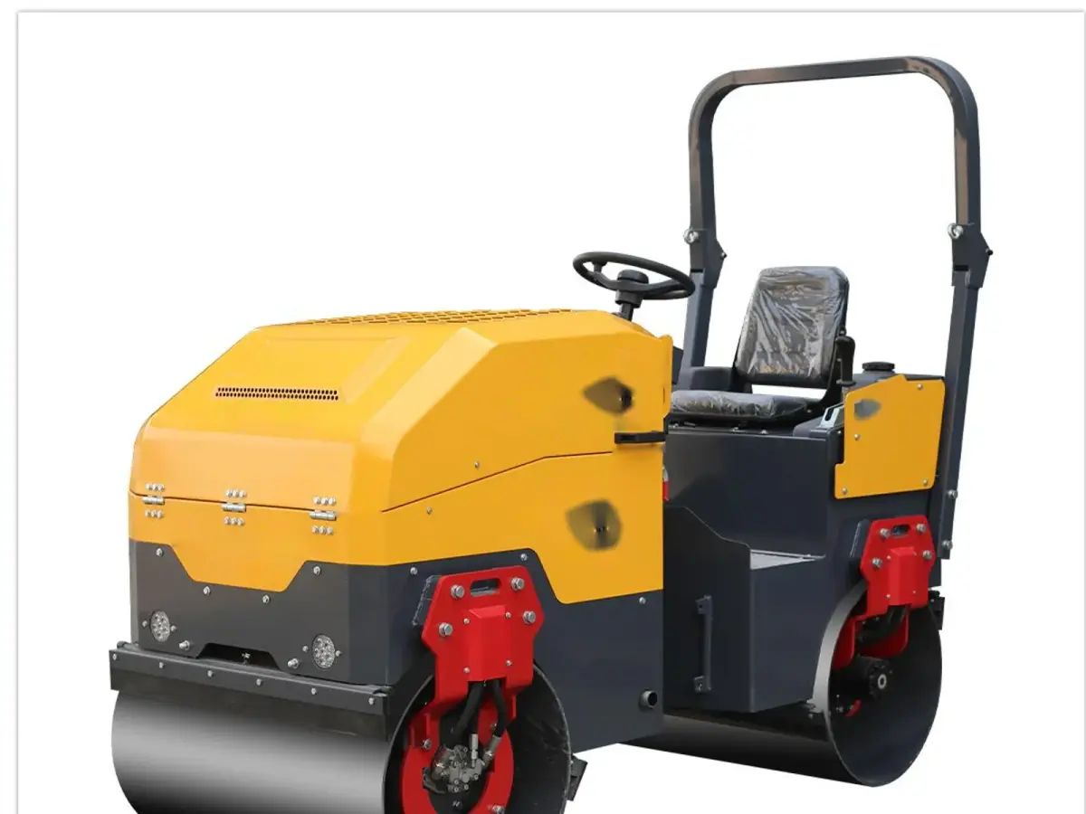 2-Ton Fully Hydraulic Tandem Road Roller TC-JS1000