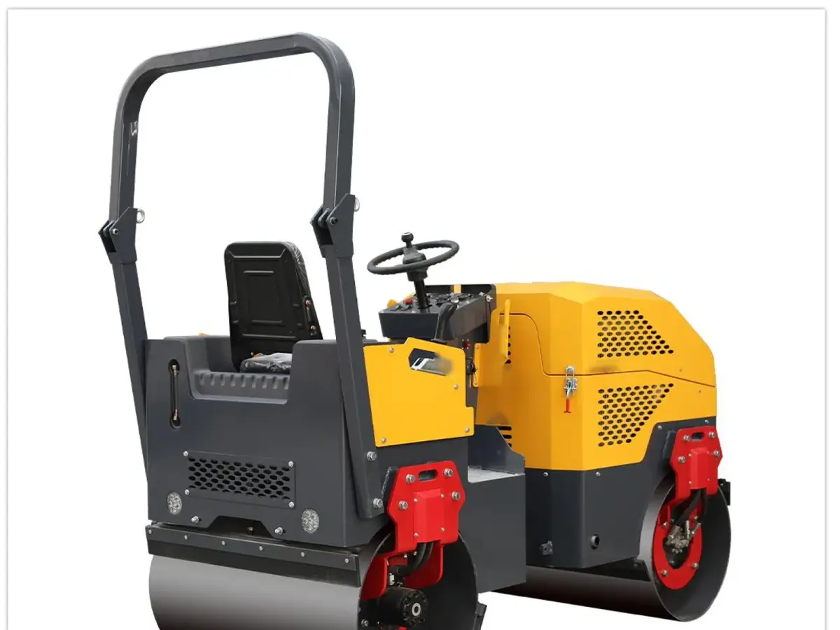 TerraCub 2-Ton Fully Hydraulic Tandem Road Roller TC-JS1000 image 2