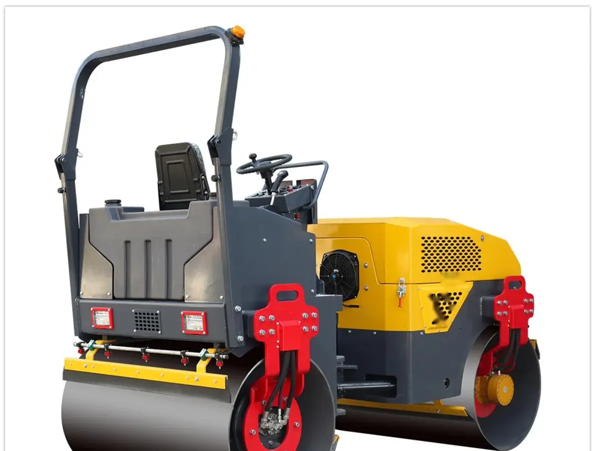 TerraCub 4-Ton Fully Hydraulic Tandem Road Roller TC-JS1400 image 2