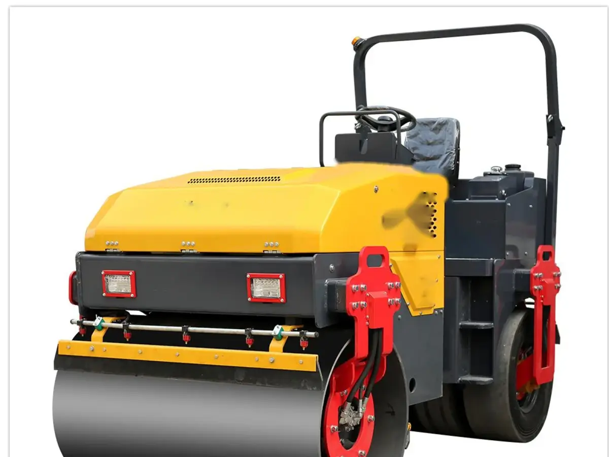 4-Ton Combination Road Roller (Steel Front / Rubber Rear) TC-JS1400T