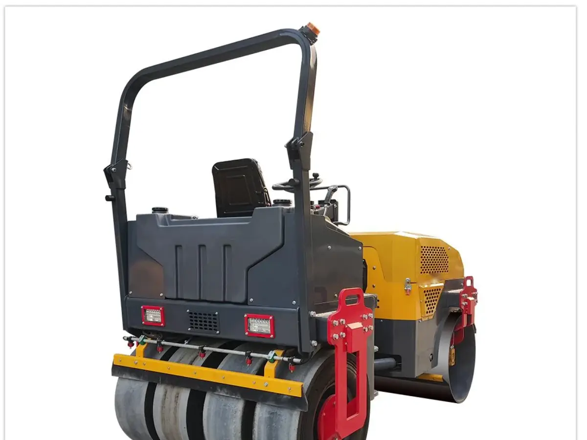 TerraCub 4-Ton Combination Road Roller (Steel Front / Rubber Rear) TC-JS1400T image 2