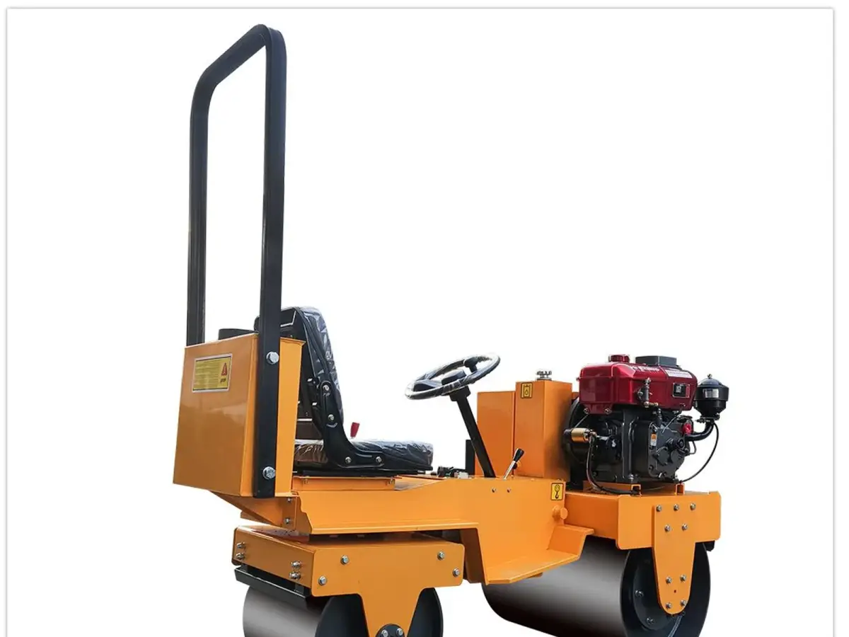 TerraCub Mini Ride-On Road Roller (Water-Cooled) TC-JS700C image 2