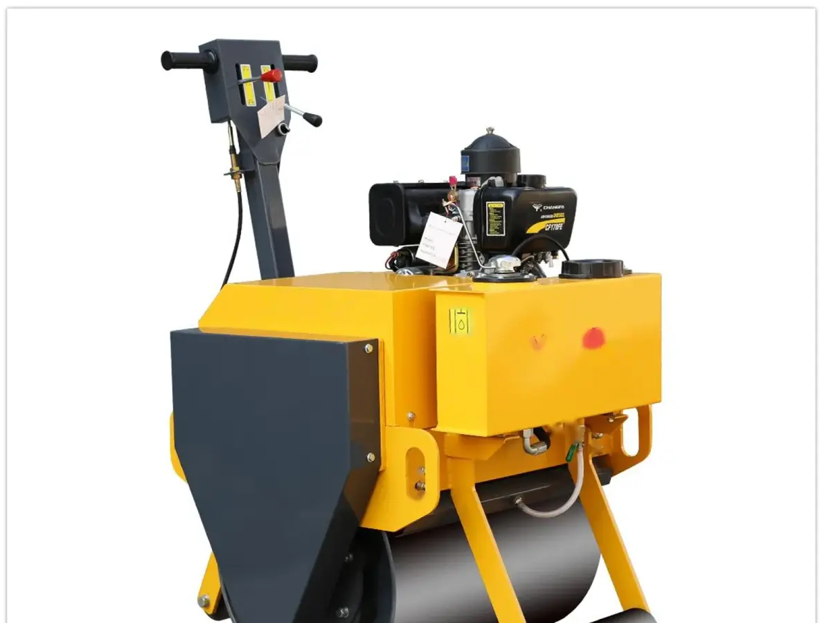 TerraCub Heavy Walk-Behind Single-Drum Road Roller TC-YL700 image 2
