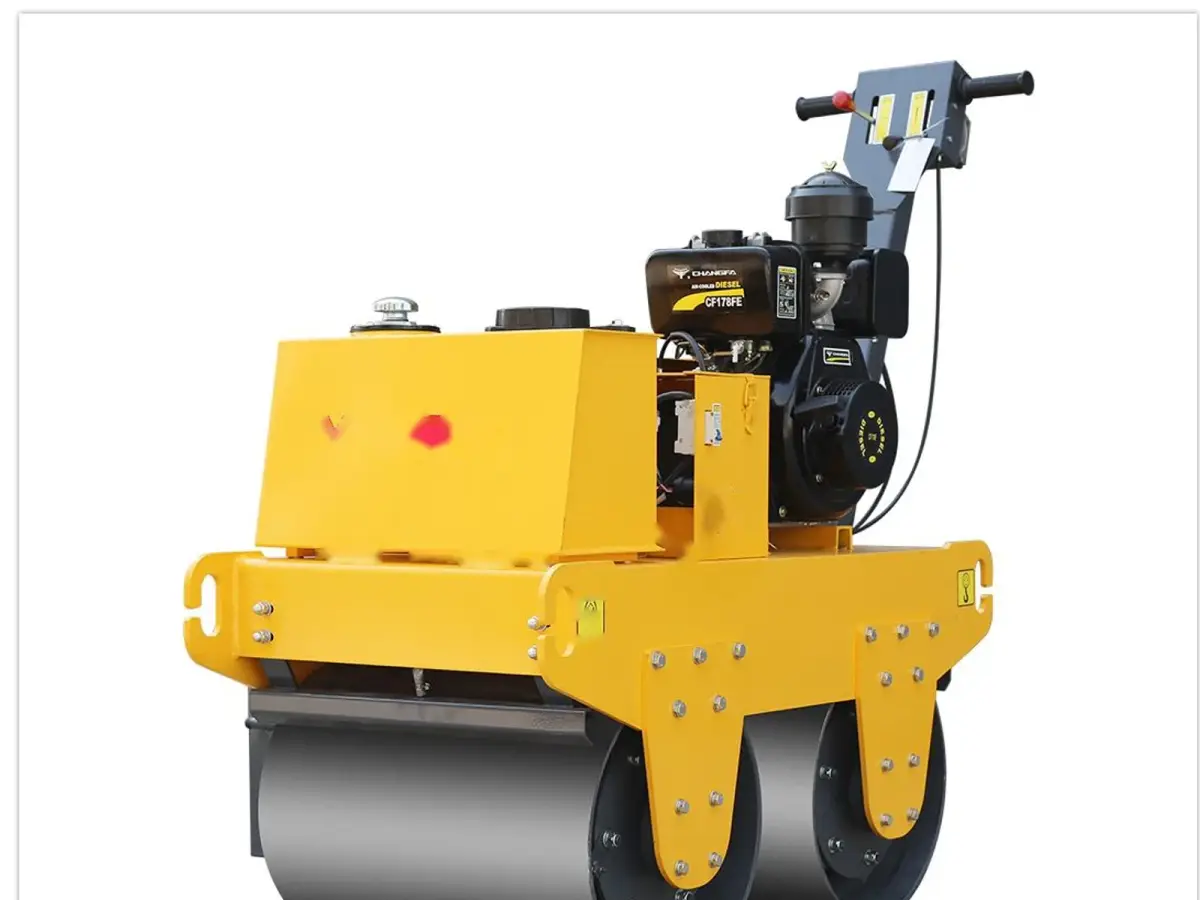 Walk-Behind Double-Drum Road Roller (Air-Cooled Diesel) TC-YLS600B