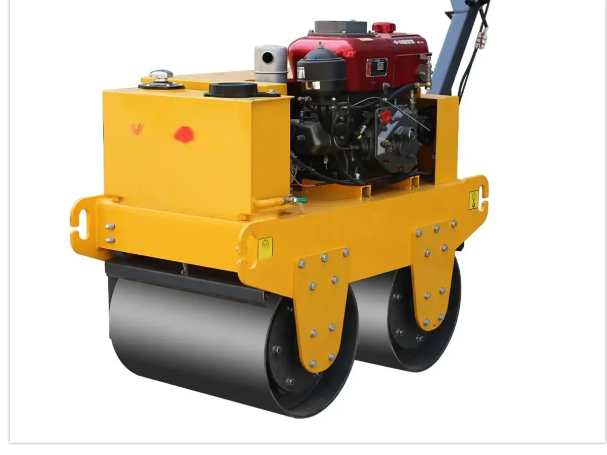 Walk-Behind Double-Drum Road Roller (Water-Cooled Diesel) TC-YLS600C