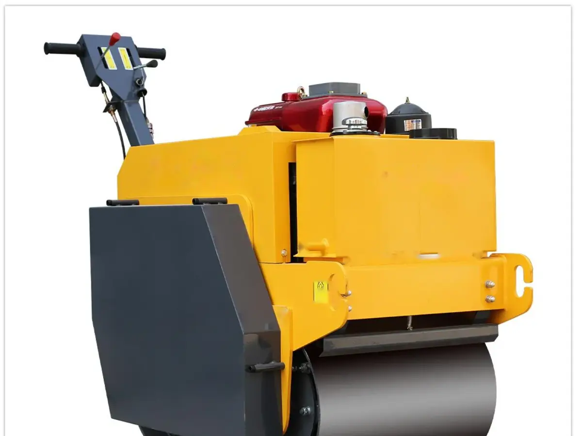TerraCub Walk-Behind Double-Drum Road Roller (Water-Cooled Diesel) TC-YLS600C image 2