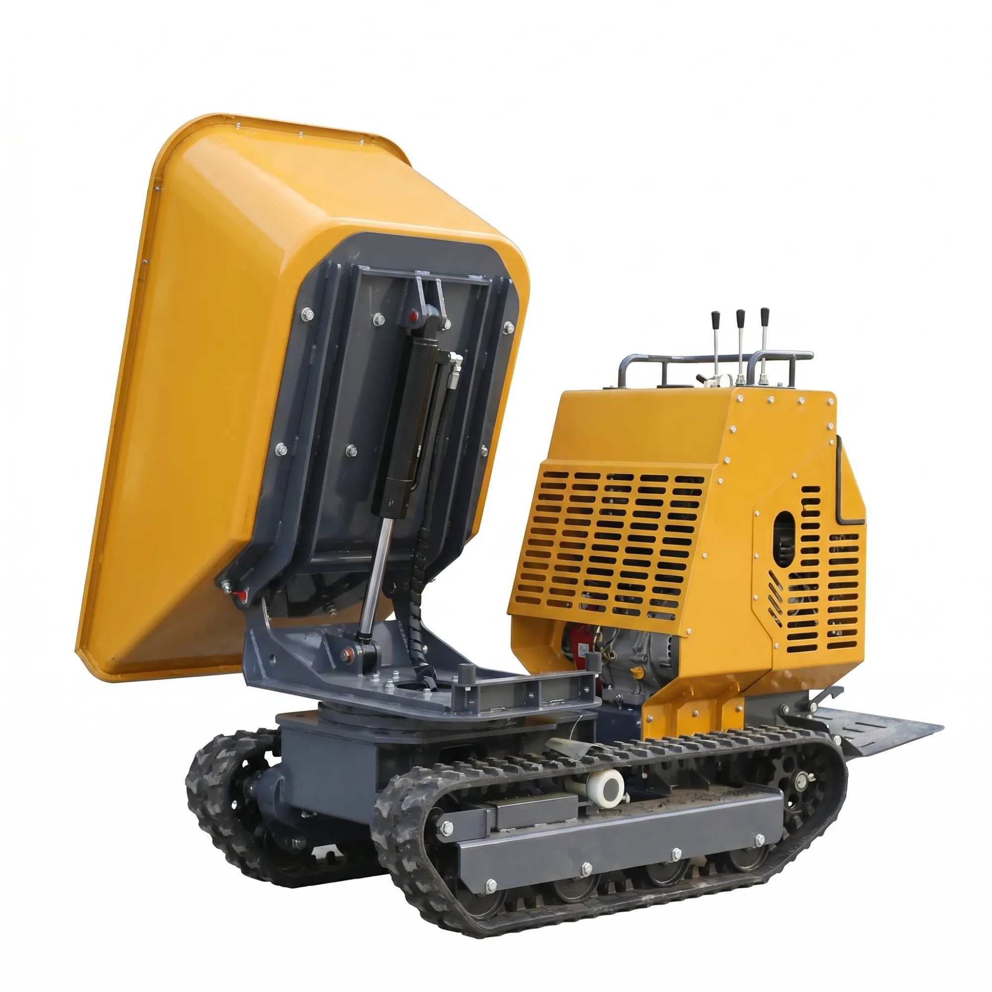TerraCub PIVOT 1200 rotary dump mini dumper — full machine profile
