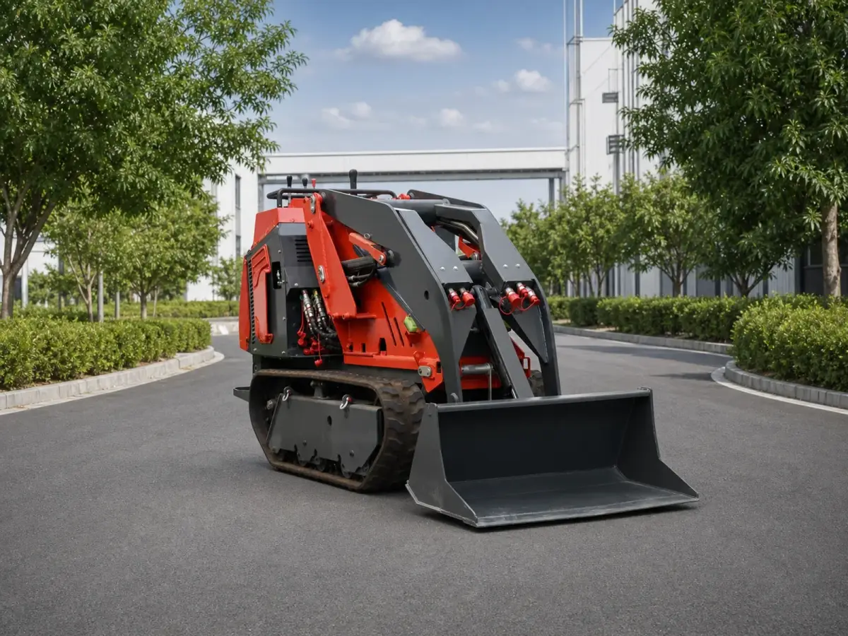 TerraCub Compact Track Skid Steer Loader C1200 image 1
