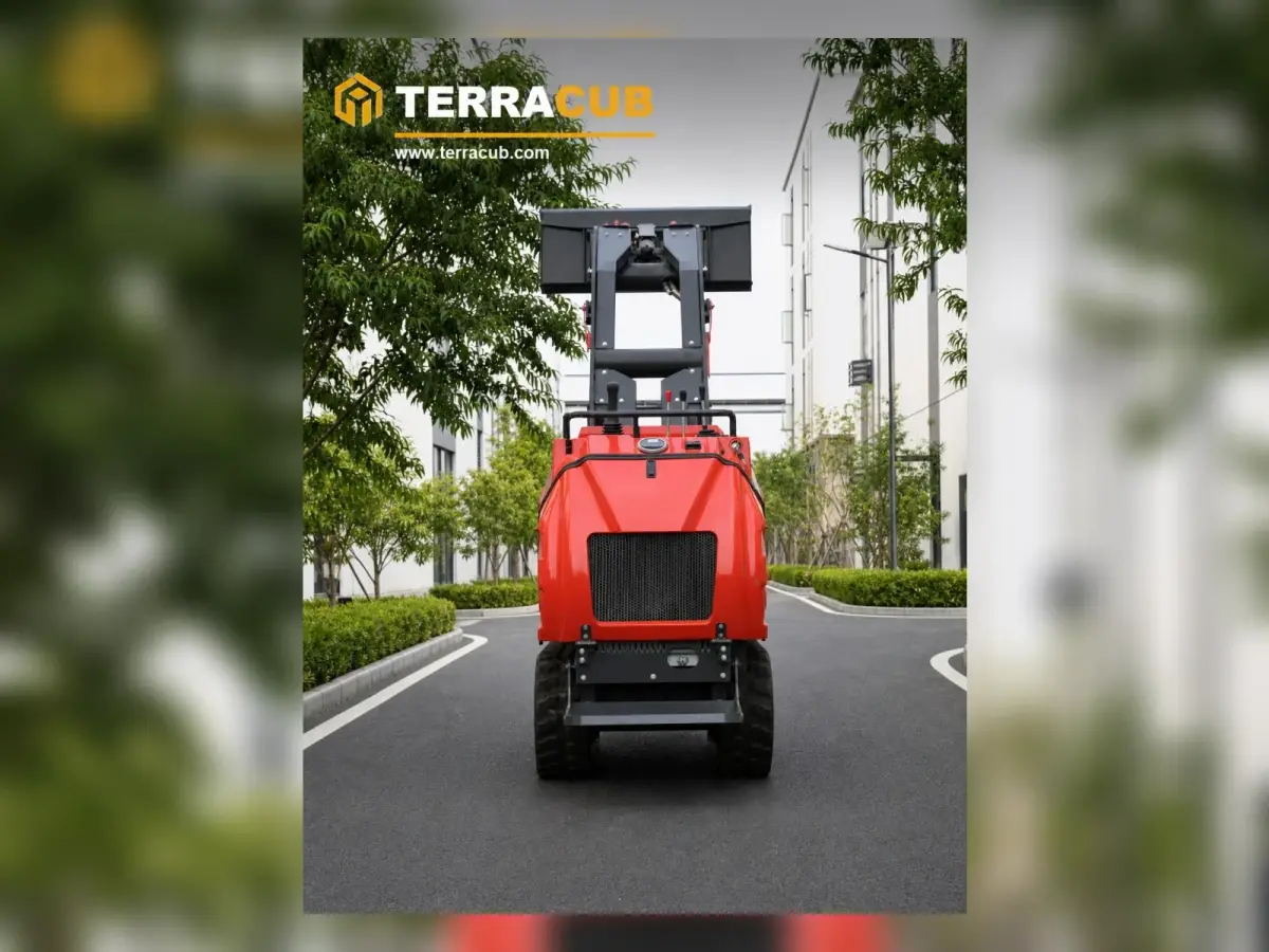 TerraCub Compact Track Skid Steer Loader C1200 image 4