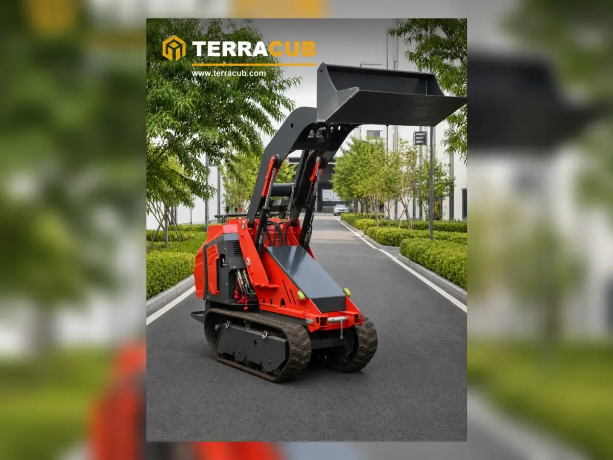 TerraCub Compact Track Skid Steer Loader C1200 image 5
