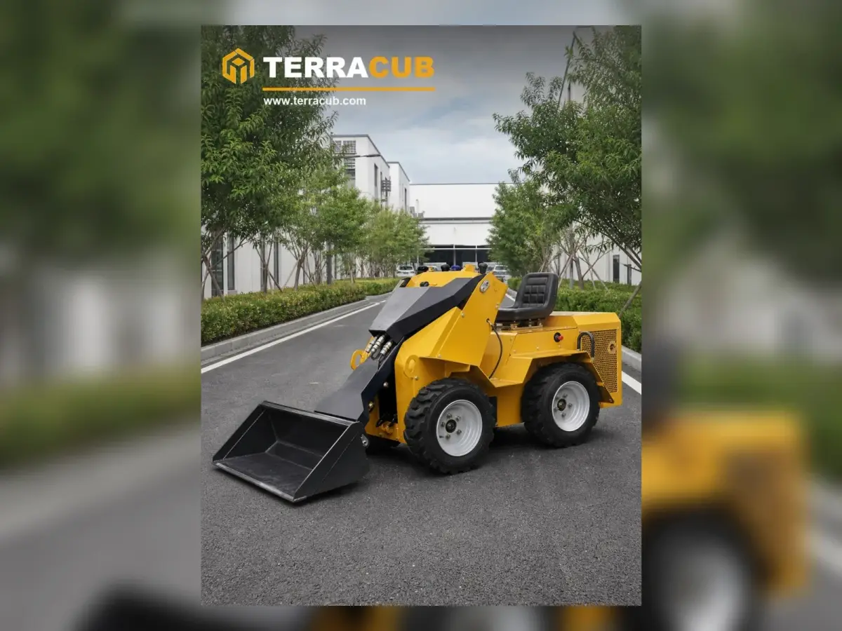 TerraCub Wheeled Skid Steer Loader S490 image 3