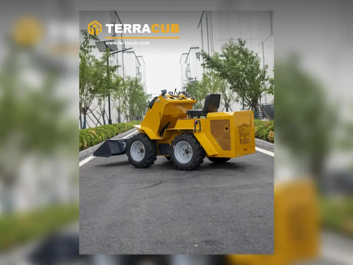 TerraCub Wheeled Skid Steer Loader S490 image 4