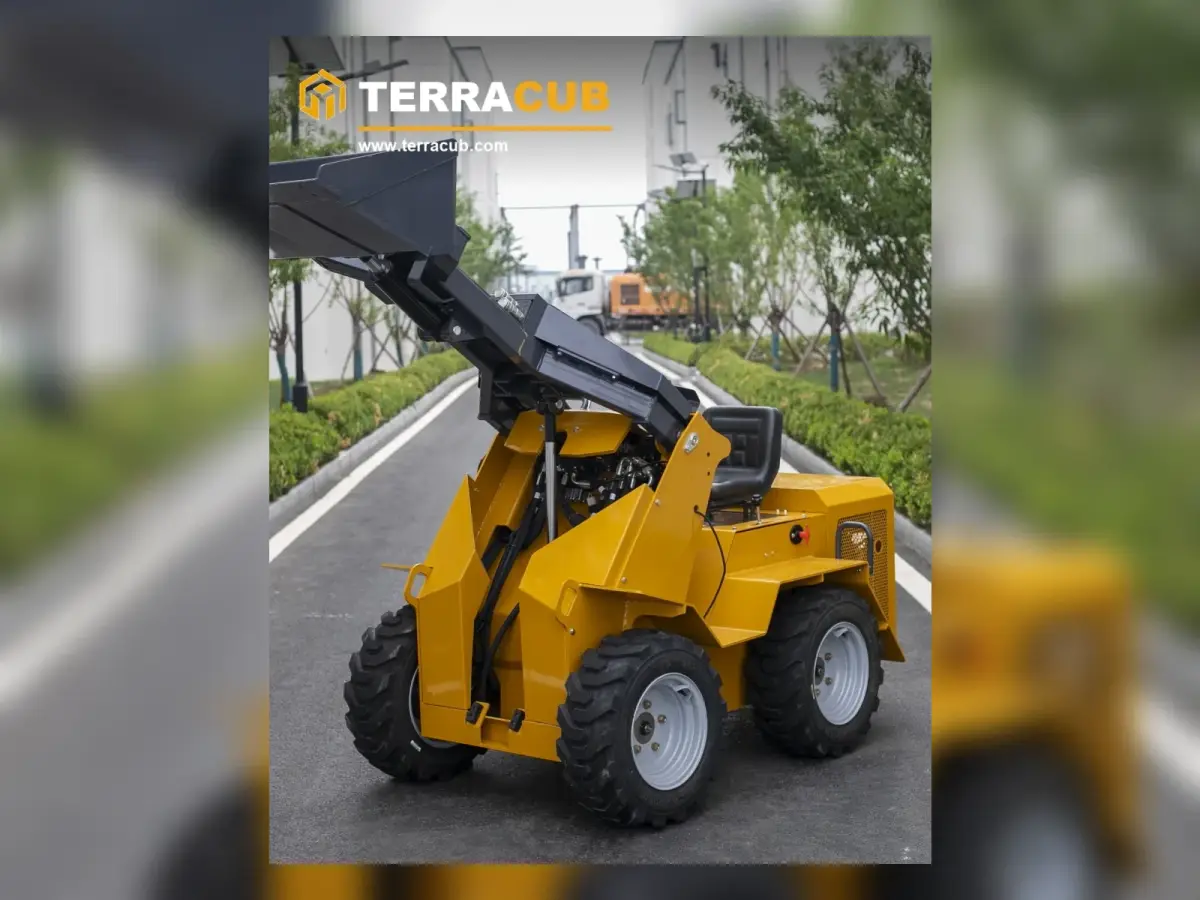 TerraCub Wheeled Skid Steer Loader S490 image 5
