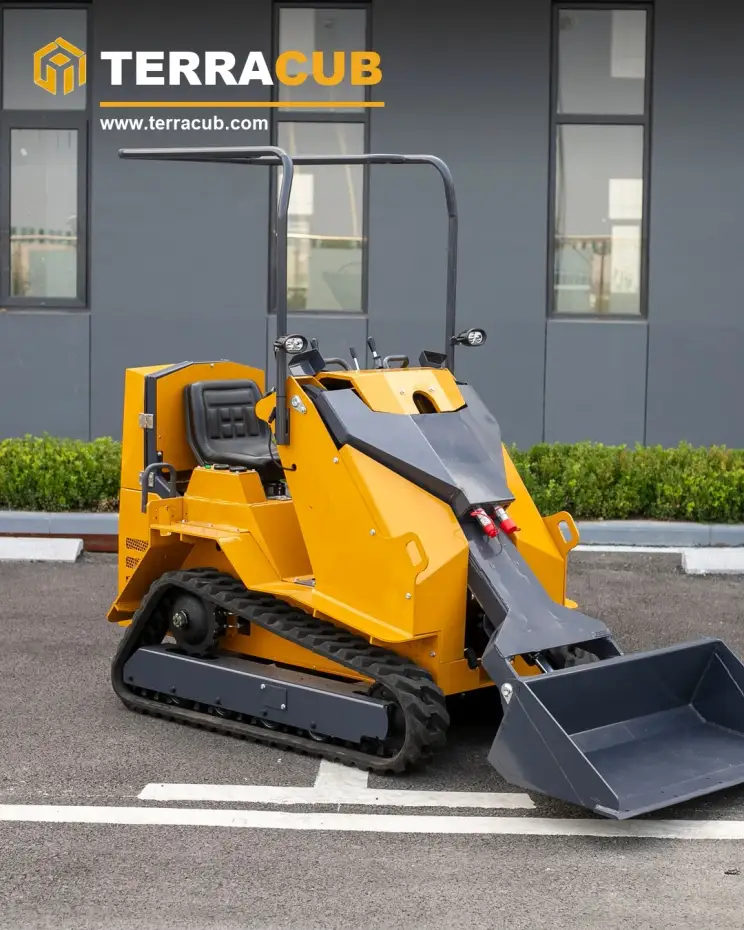 TerraCub Mini Track Skid Steer Loader T390 image 3