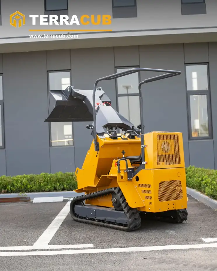 TerraCub Mini Track Skid Steer Loader T390 image 5
