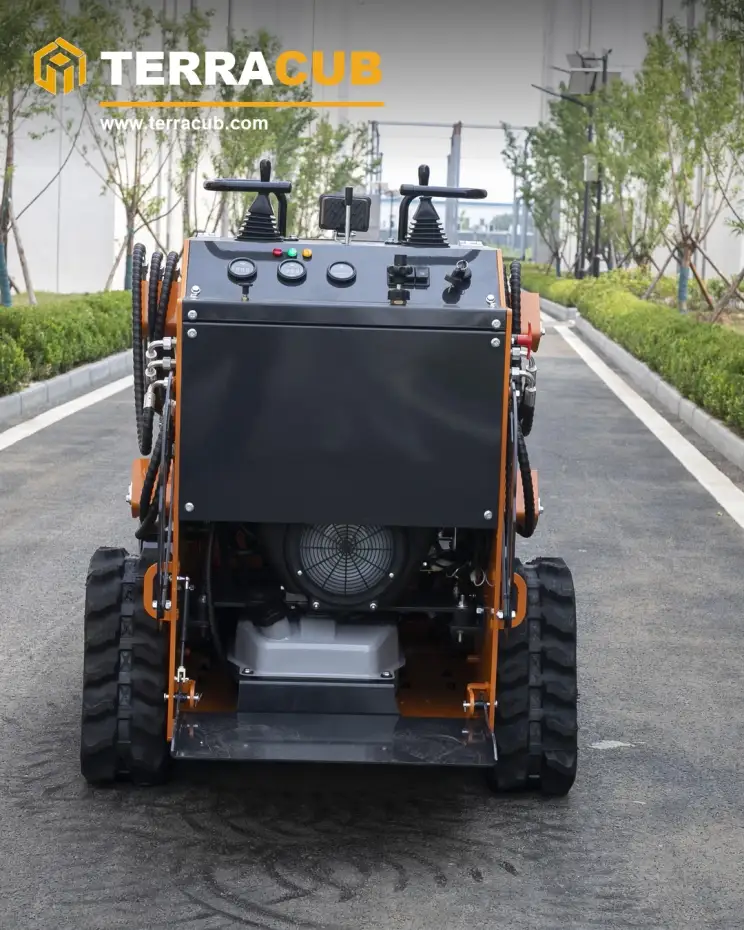 TerraCub Stand-On Track Skid Steer Loader T460 image 4