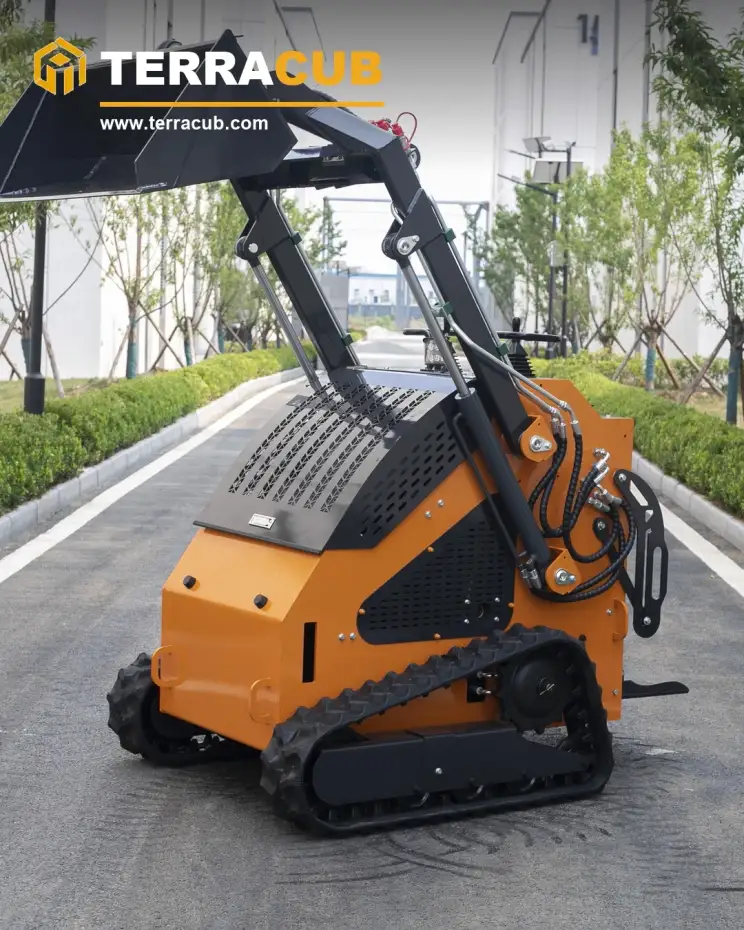 TerraCub Stand-On Track Skid Steer Loader T460 image 5