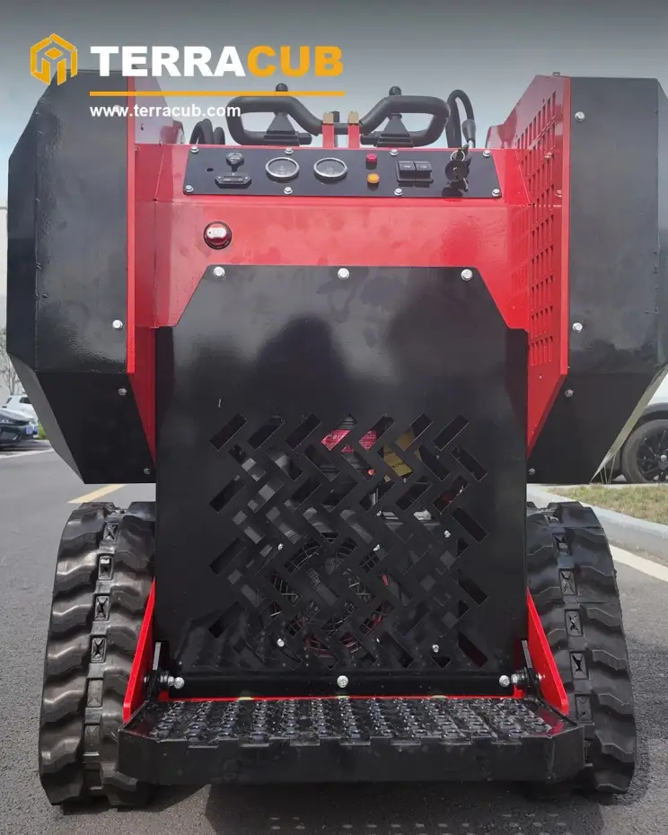 TerraCub Stand-On Track Skid Steer Loader T470 image 4