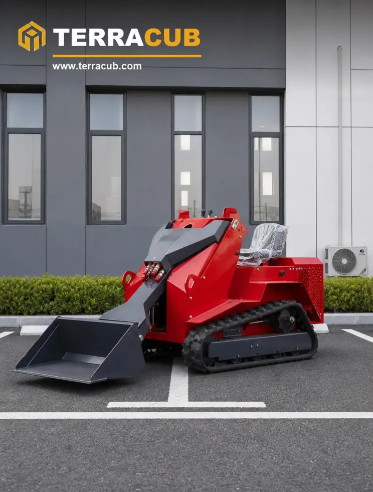 TerraCub Ride-On Track Skid Steer Loader T490 image 3