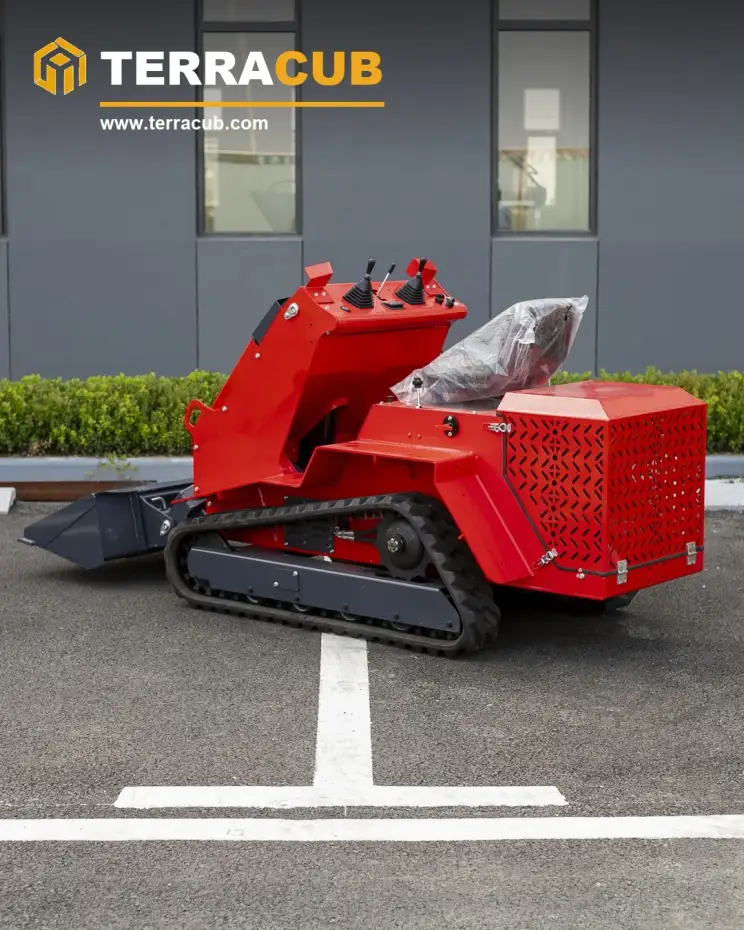 TerraCub Ride-On Track Skid Steer Loader T490 image 4
