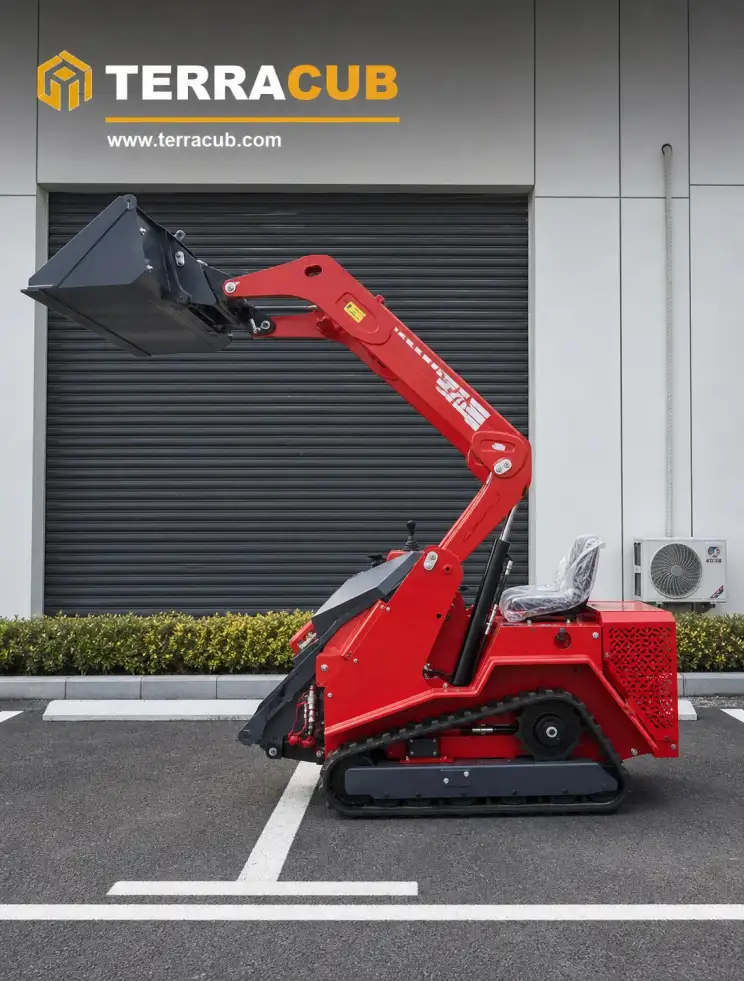 TerraCub Ride-On Track Skid Steer Loader T490 image 5