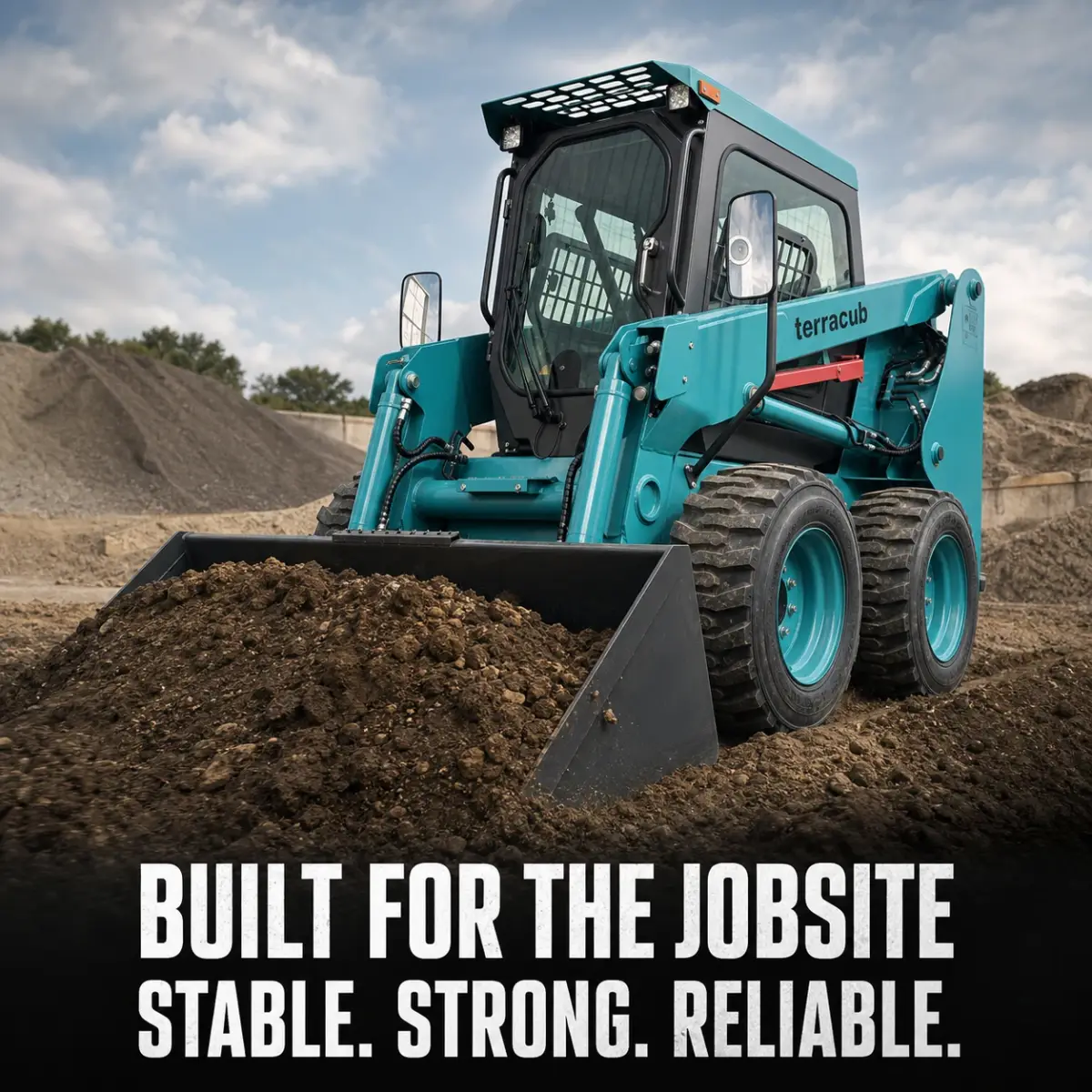 TerraCub WM312 Compact Skid Steer Loader image 5